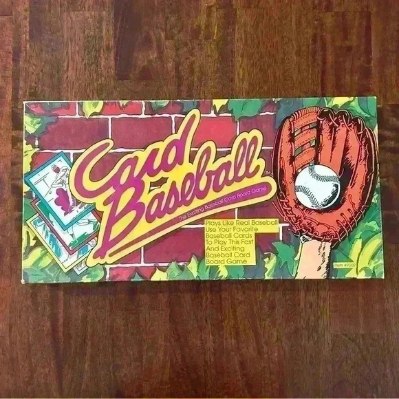 Vintage 1991 Card Baseball Board Game Select Creations MLB - Complete - Picture 1 of 13